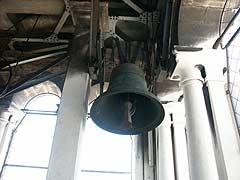 de klok van de campanille van de San Marco (één ervan)