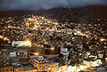 Taiz bij nacht
