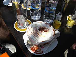 koffie, Herakleion (met een soort advocaat)