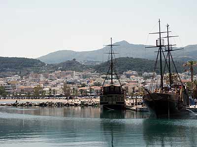 Rethymnon, bij de haven