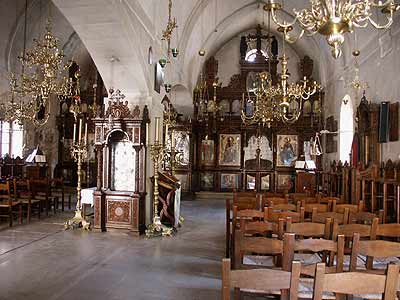 interier kerk van Arkadi
