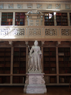 Blenheim Palace, de bibliotheek Blenheim Palace, de bibliotheek