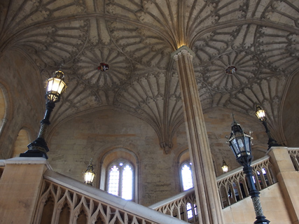 Christ Church, Oxford, hal van de eetzaal Christ Church, Oxford, hal van de eetzaal