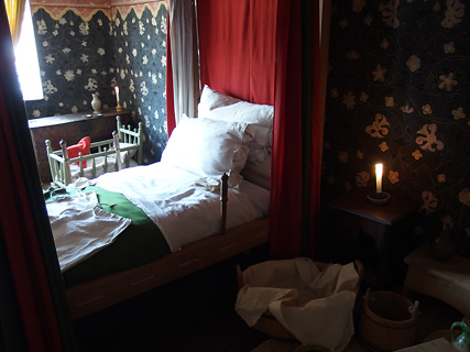 Shakespeares slaapkamer, Stratford-upon-Avon Shakespeares slaapkamer, Stratford-upon-Avon
