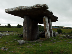 Poulnabron dolmen, the Burren Poulnabron dolmen, the Burren