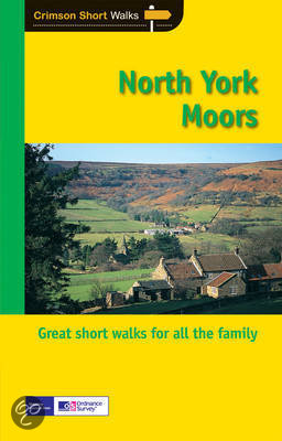 North York Moors Crimson Guide wandelboekje North York Moors Crimson Guide wandelboekje