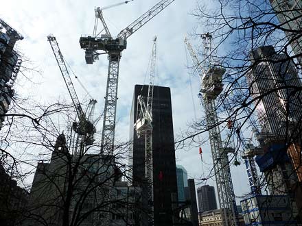 er wordt gewerkt in de City... er wordt gewerkt in de City...