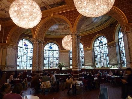 lunch in het V&A lunch in het V&A