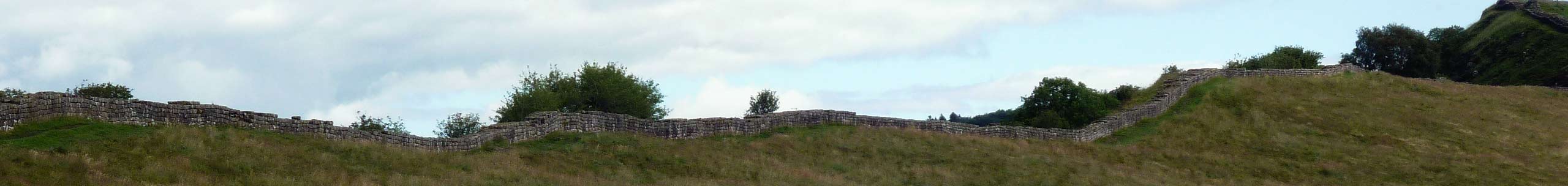 muur van Hadrianus bij Cawfields muur van Hadrianus bij Cawfields