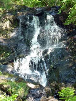 waterval bij Aberfoyle waterval bij Aberfoyle