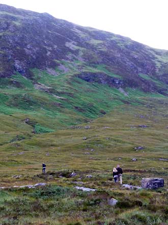 wandeling bij Glencoe wandeling bij Glencoe