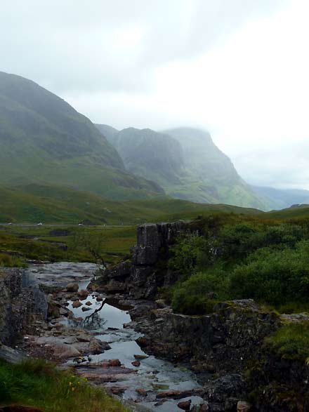 Glencoe, landschap Glencoe, landschap