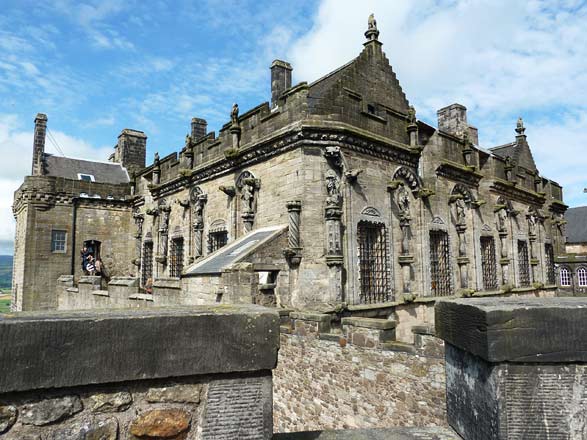 Stirling Castle, het hoofdgebouw Stirling Castle, het hoofdgebouw