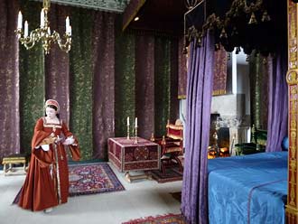 Stirling Castle, een prinses geeft uitleg Stirling Castle