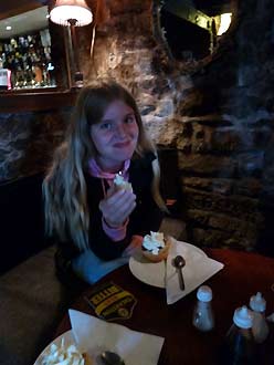 North York Moors in de Lion Inn: scones