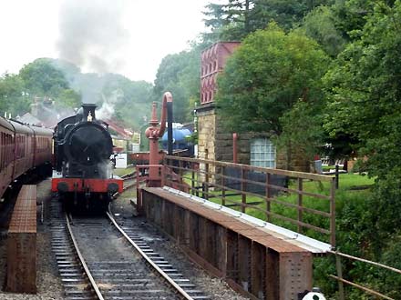 onderweg, treinreis Pickering Yorkshire onderweg, treinreis Pickering Yorkshire