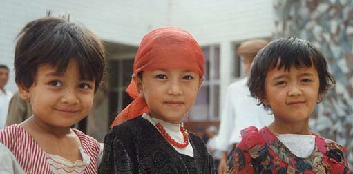 meisjes Kashgar