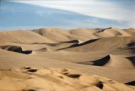 zandduinen bij Dunhuang